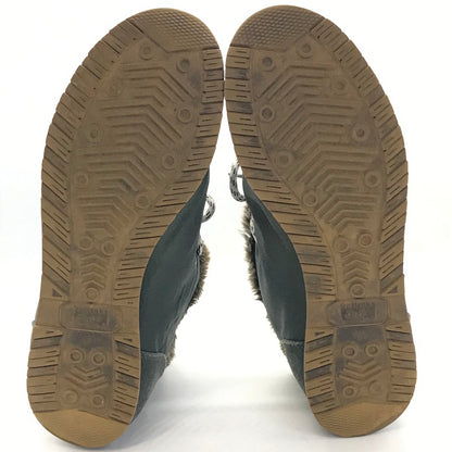 ONITSUKA TIGER | オニツカタイガー MONTE POKHARA フェイクファーブーツ スニーカー TH9B2N カーキグリーン 26.5cm【倉吉店】