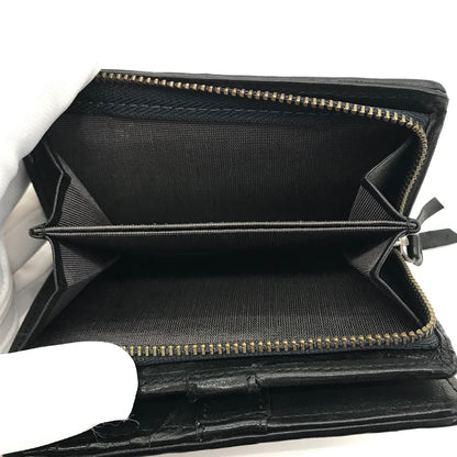 DOUBLES | ダブルス 二つ折り財布 ブラック【倉吉店】