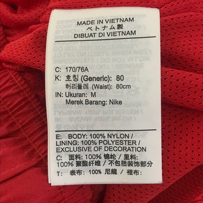 NIKE | ナイキ SWOOSH WOVEN JKT PANST ナイロンパンツ パンツ DD5125-657 レッド サイズ：M【倉吉店】