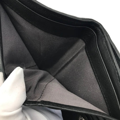 DOUBLES | ダブルス 二つ折り財布 ブラック【倉吉店】