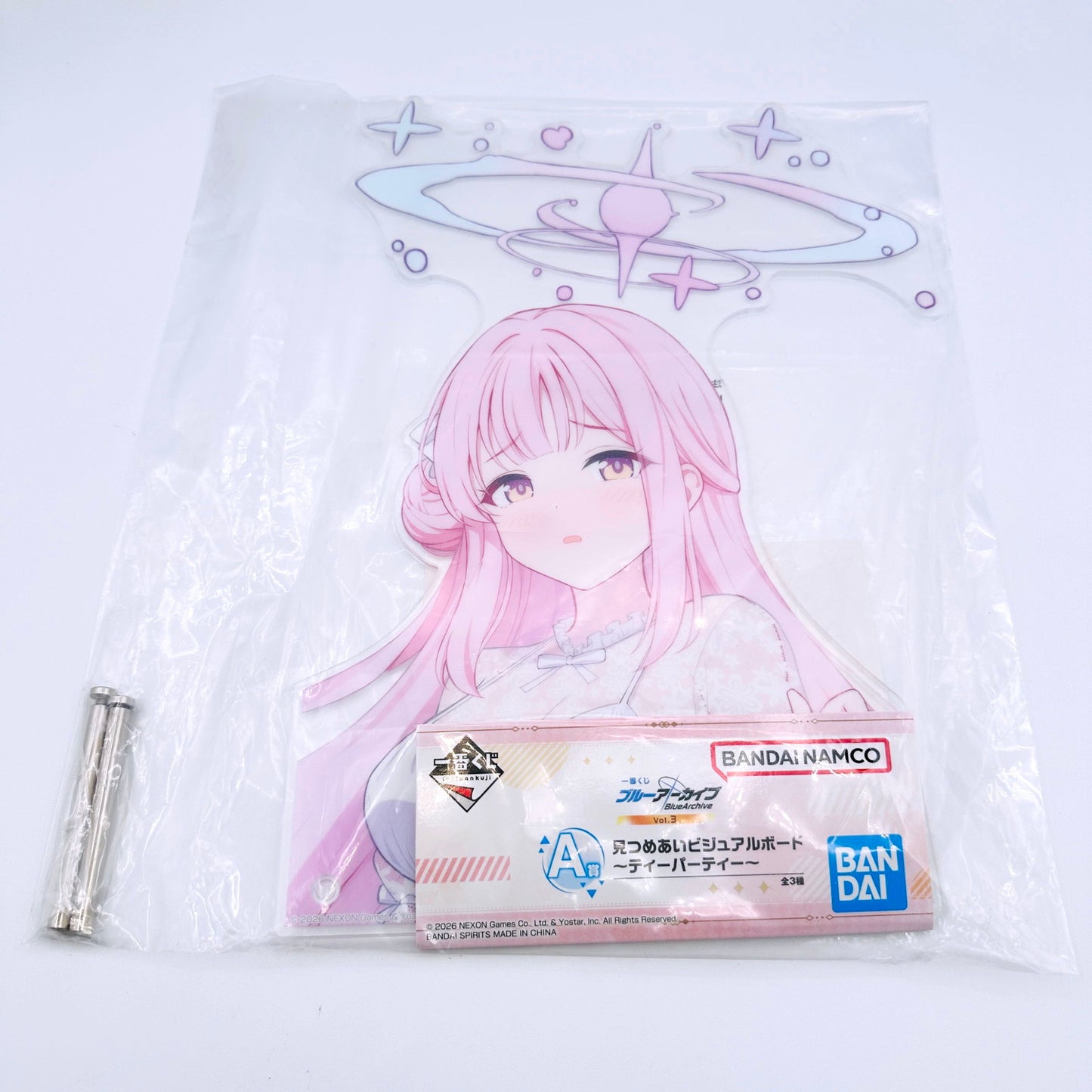 その他ホビー 聖園ミカ 見つめあいビジュアルボード～ティーパーティー～ 「一番くじ ブルーアーカイブ vol.3」 A賞【倉吉店】【代金引換不可・日時指定不可】【ポスト投函】