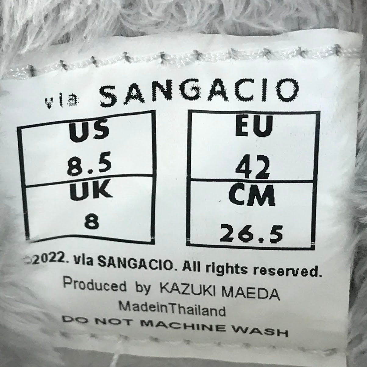 Sangacio | サンガッチョ にゅ~ず 内ボア スニーカー ネイビー 26.5cm【倉吉店】