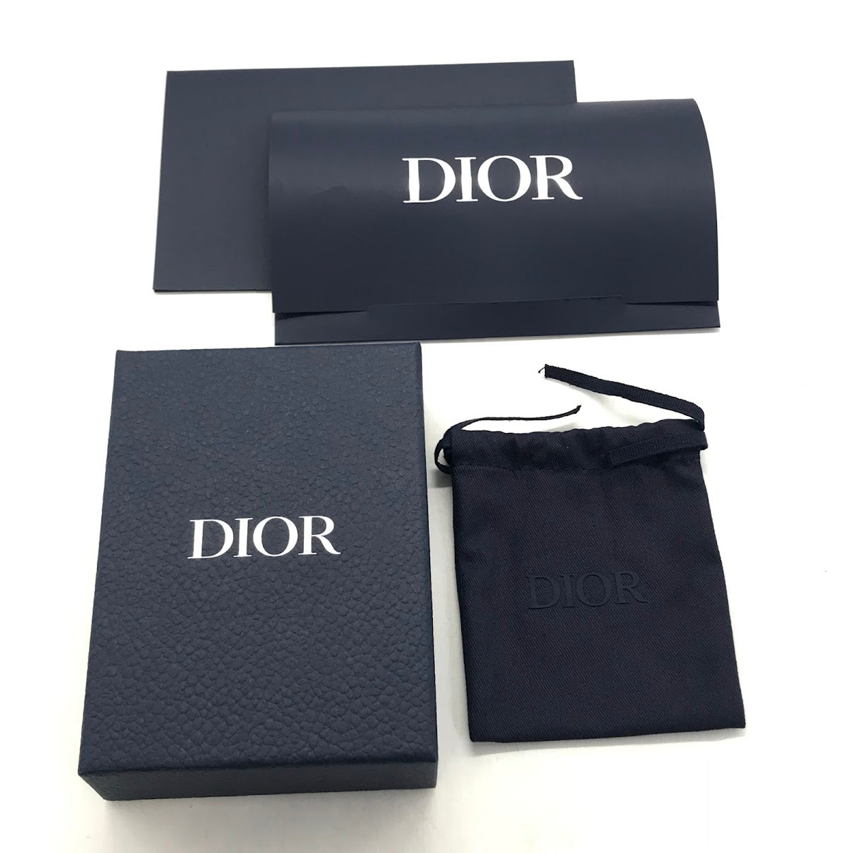 Dior | ディオール CD ICON DOUBLE CORD BRACELET ブレイドレザー ダブルブレスレット ブレスレット B1973HOMLE ブラック【倉吉店】