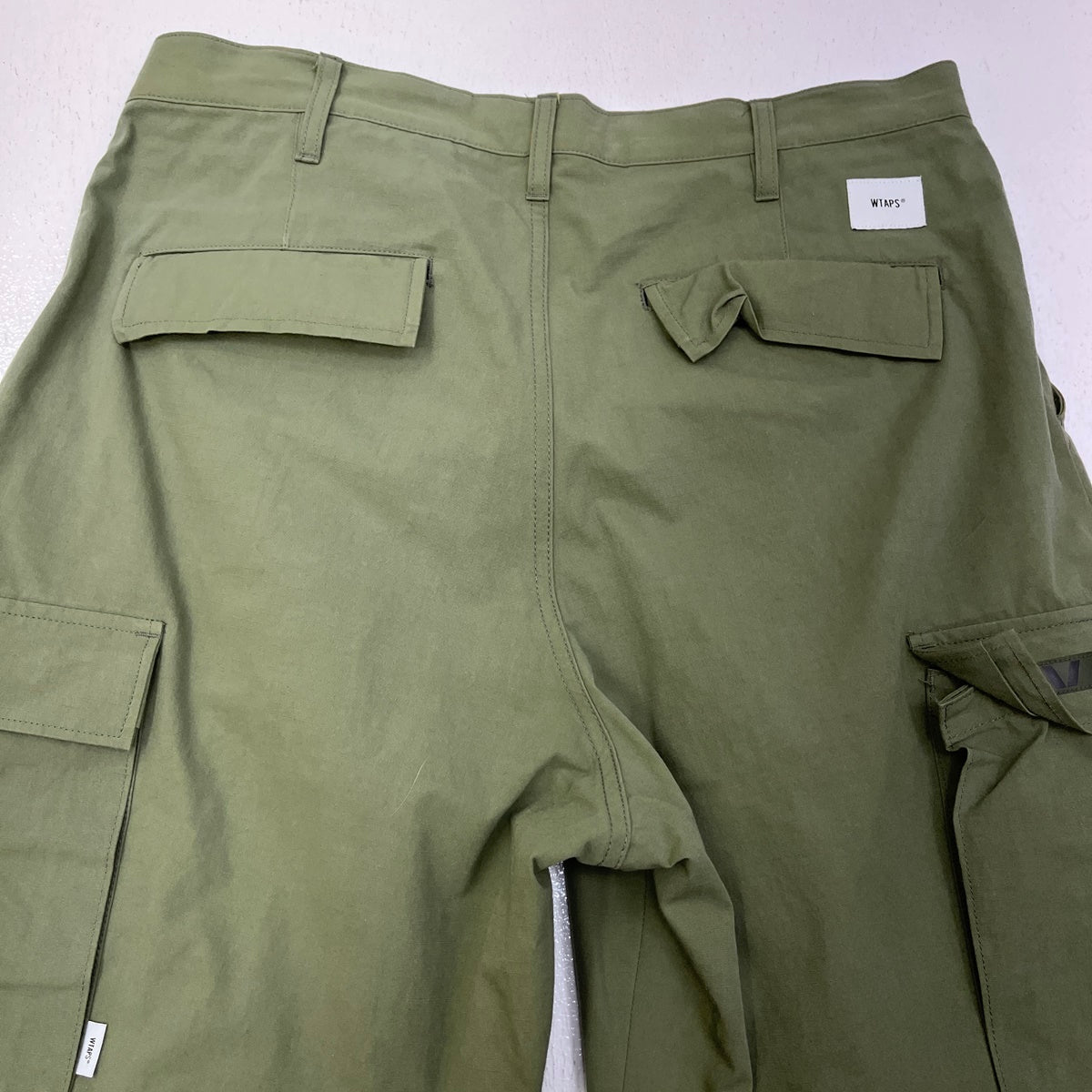 W)TAPS | ダブルタップス TROUSERS / NYCO. RIPSTOP カーゴパンツ 231WVDT-PTM09 カーキ サイズ：4【加古川店】
