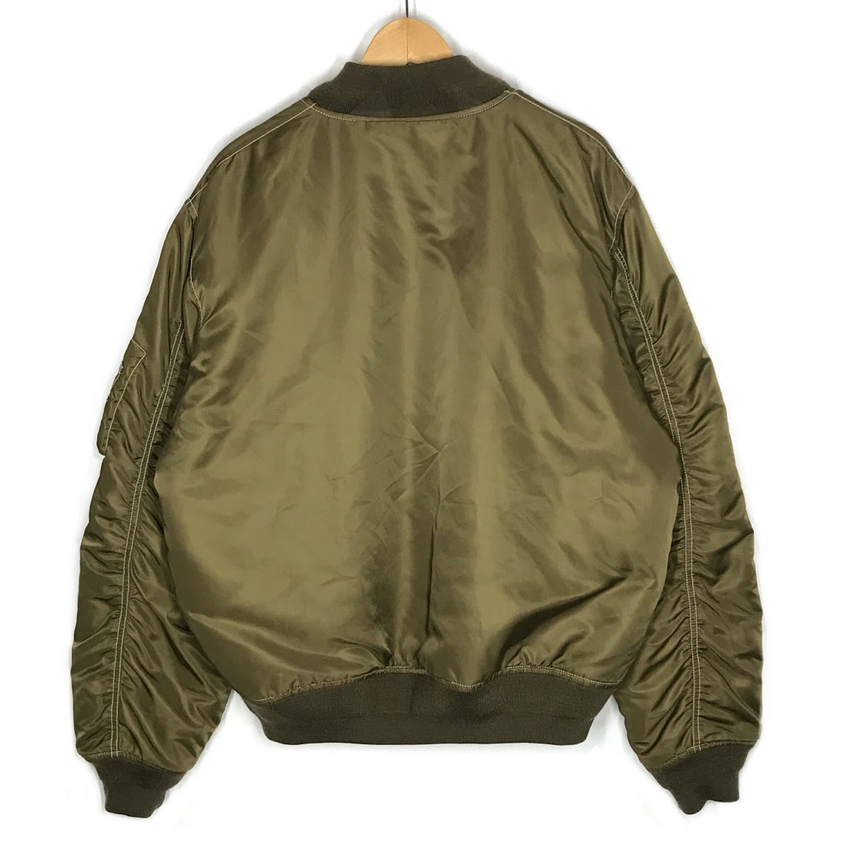 STUSSY | ステューシー BUILT REVERSIBLE BOMBER JACKET ボンバージャケット MA-1 ブルゾン 115743 カーキ サイズ：L【倉吉店】