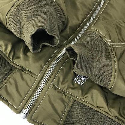 STUSSY | ステューシー BUILT REVERSIBLE BOMBER JACKET ボンバージャケット MA-1 ブルゾン 115743 カーキ サイズ：L【倉吉店】