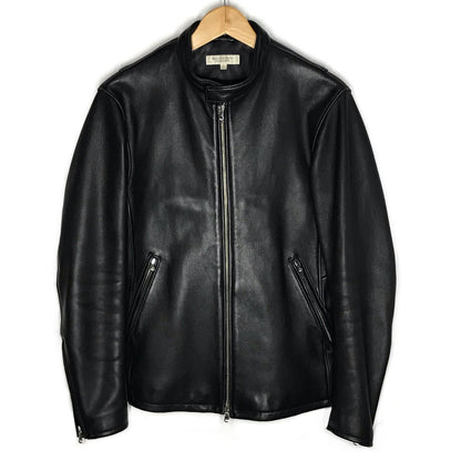 UNITED ARROWS | ユナイテッドアローズ BY シープ シングルライダース レザー 1225-199-5988 ブラック サイズ：L【倉吉店】