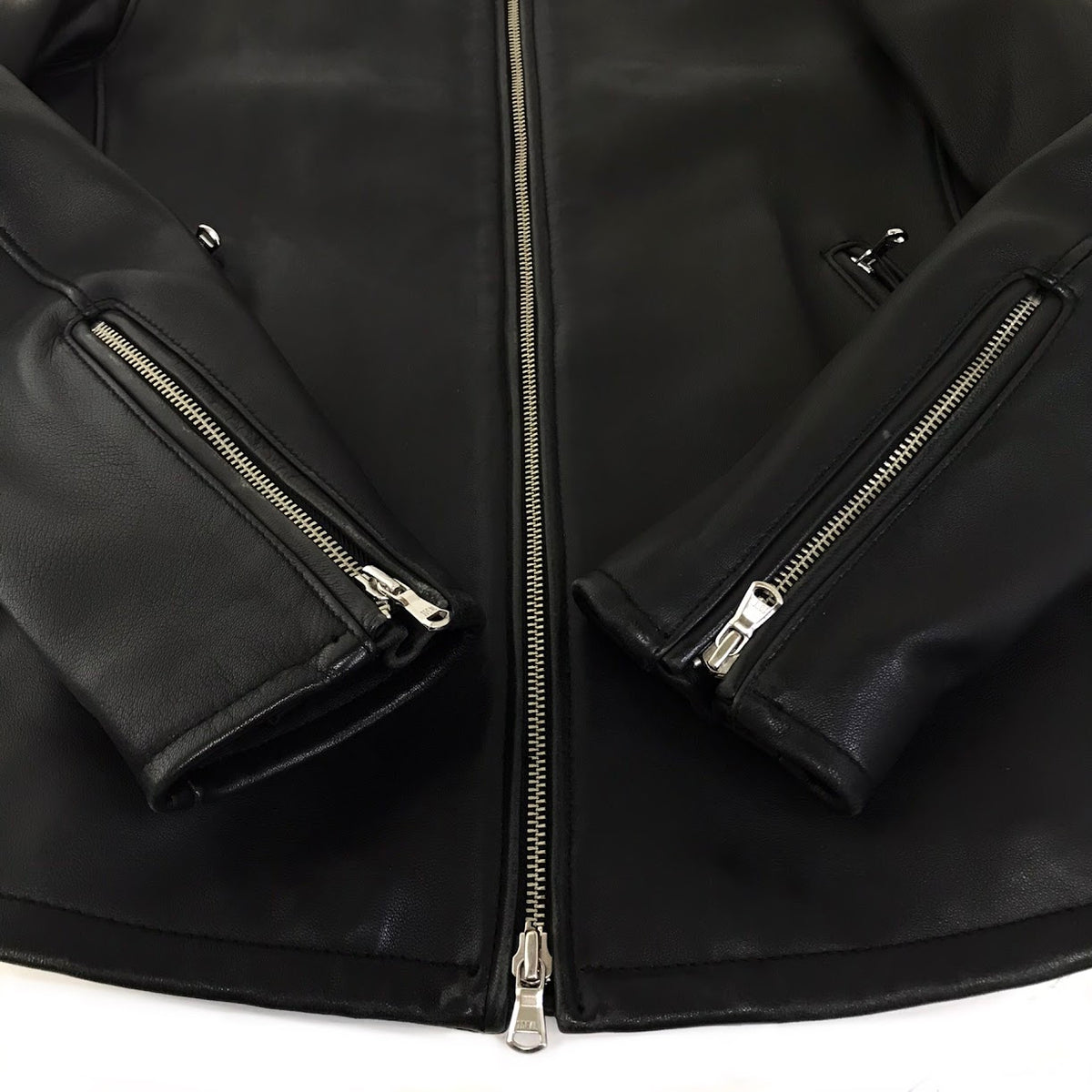 UNITED ARROWS | ユナイテッドアローズ BY シープ シングルライダース レザー 1225-199-5988 ブラック サイズ：L【倉吉店】