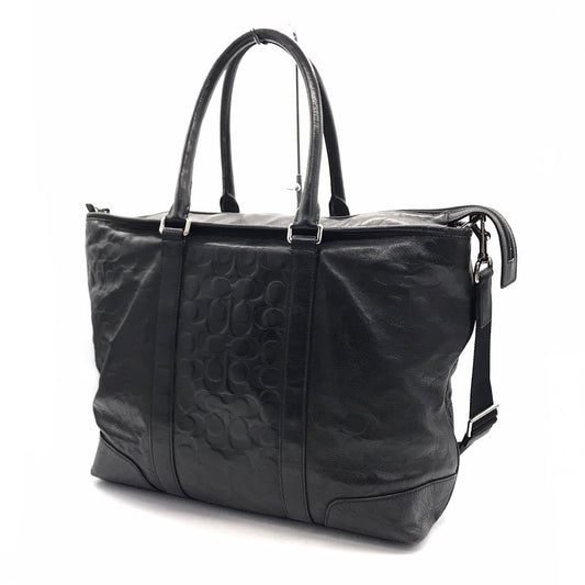COACH | コーチ HERITAGE WEB LEATHER その他バッグ F71136 ブラック【倉吉店】