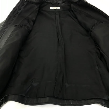 UNITED ARROWS | ユナイテッドアローズ BY シープ シングルライダース レザー 1225-199-5988 ブラック サイズ：L【倉吉店】