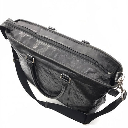 COACH | コーチ HERITAGE WEB LEATHER その他バッグ F71136 ブラック【倉吉店】