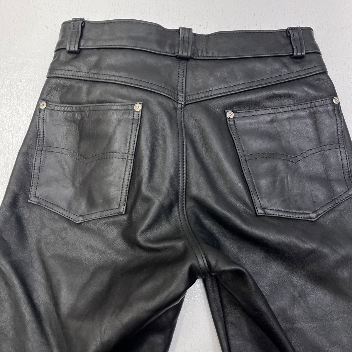 schott | ショット 5POCKET LEATHER PANTS パンツ ブラック サイズ：30【加古川店】