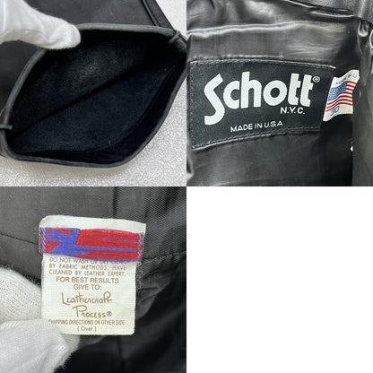 schott | ショット 5POCKET LEATHER PANTS パンツ ブラック サイズ：30【加古川店】