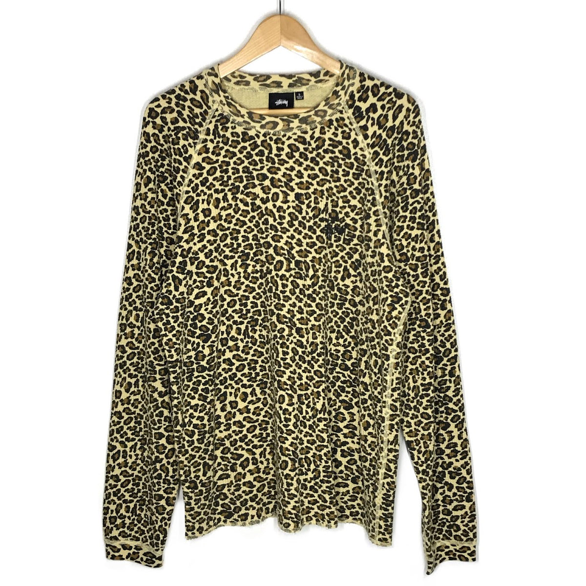 STUSSY | ステューシー Basic Stussy Thermal サーマルロンT 長袖Ｔシャツ 1140356 レオパード柄 サイズ：L【倉吉店】