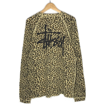 STUSSY | ステューシー Basic Stussy Thermal サーマルロンT 長袖Ｔシャツ 1140356 レオパード柄 サイズ：L【倉吉店】