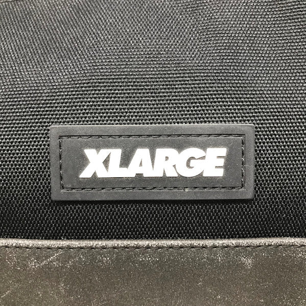 X-LARGE | エクストララージ POSTMAN SHOULDER BAG メッセンジャーバッグ 101223053001 ブラック【倉吉店】