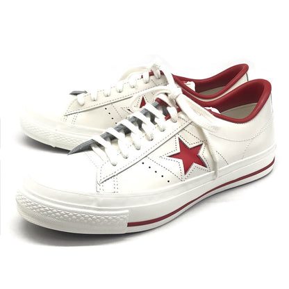 CONVERSE | コンバース ONE STAR J ワンスター レザー スニーカー ホワイト 26.5cm【倉吉店】