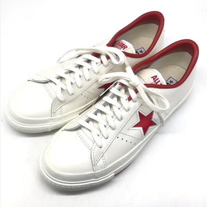 CONVERSE | コンバース ONE STAR J ワンスター レザー スニーカー ホワイト 26.5cm【倉吉店】