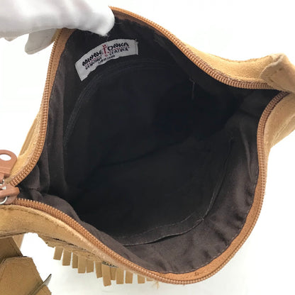 Minnetonka | ミネトンカ スエードフリンジショルダーバッグ ショルダーバッグ ベージュ【倉吉店】