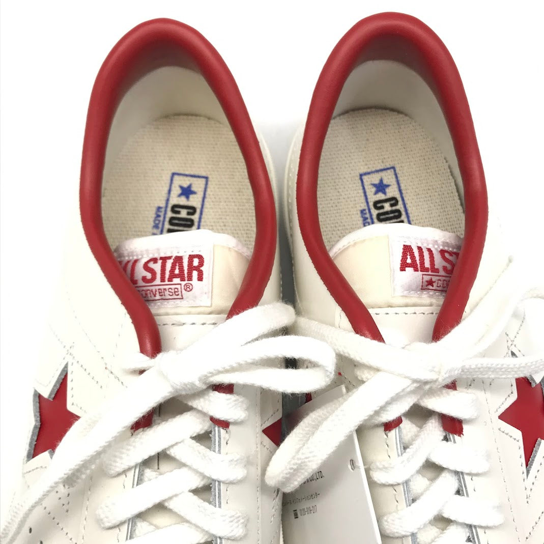CONVERSE | コンバース ONE STAR J ワンスター レザー スニーカー ホワイト 26.5cm【倉吉店】