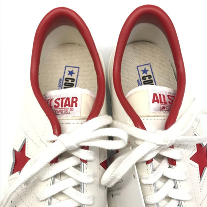CONVERSE | コンバース ONE STAR J ワンスター レザー スニーカー ホワイト 26.5cm【倉吉店】