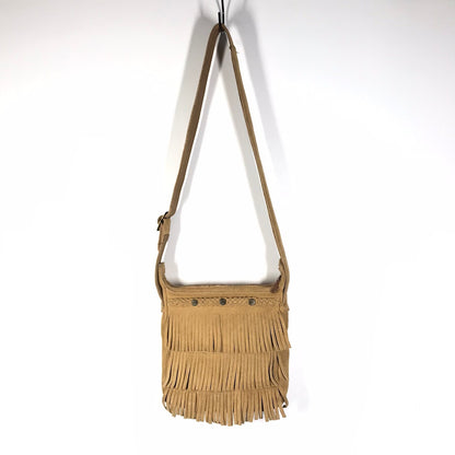 Minnetonka | ミネトンカ スエードフリンジショルダーバッグ ショルダーバッグ ベージュ【倉吉店】