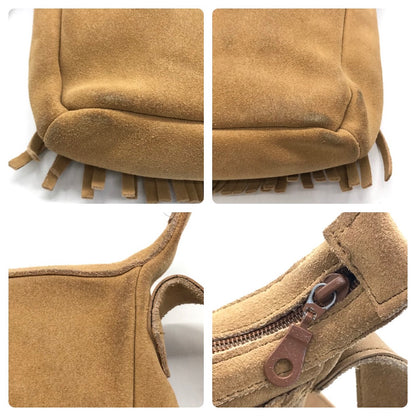 Minnetonka | ミネトンカ スエードフリンジショルダーバッグ ショルダーバッグ ベージュ【倉吉店】