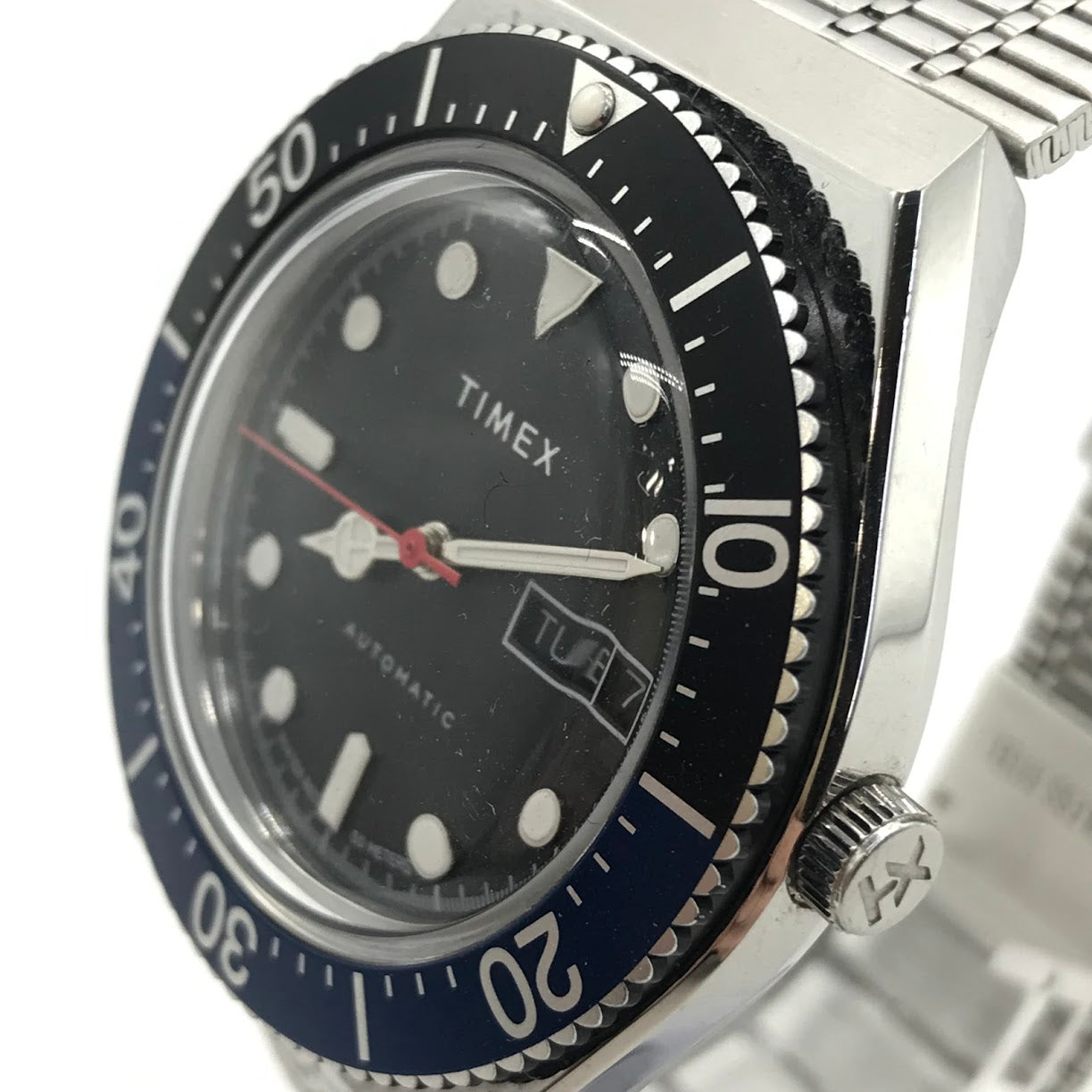 TIMEX | タイメックス M79 オートマチック アナログ自動巻き 腕時計 TW2U29500 シルバー【倉吉店】