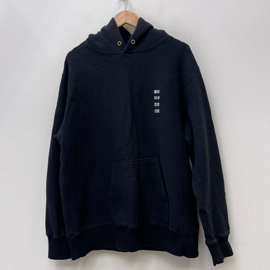 TACOMA FUJI | タコマフジ 藝術科学思想自然 HOODIE パーカー ブラック サイズ：L【加古川店】