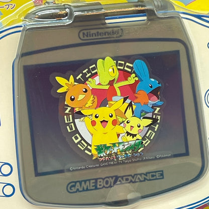 【尾張小牧店】GBA　スクリーンカバーアドバンス ポケットモンスター(ブラック) 未使用・未開封【レトロ】【中古】