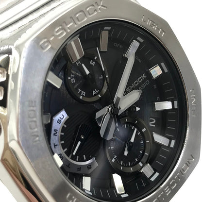 G-SHOCK | ジーショック FULL METAL フルメタル アナデジソーラー 腕時計 GMC-B2100S-1AJF シルバー【倉吉店】