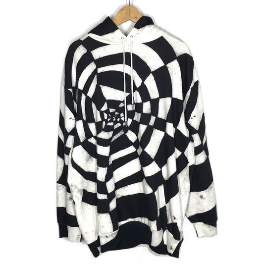 CELINE | セリーヌ Harry J.Wild Artist Print Hoodie プルオーバーパーカー パーカー 2Y619469Q ブラック×ホワイト サイズ：M【倉吉店】
