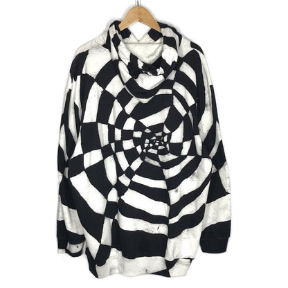 CELINE | セリーヌ Harry J.Wild Artist Print Hoodie プルオーバーパーカー パーカー 2Y619469Q ブラック×ホワイト サイズ：M【倉吉店】