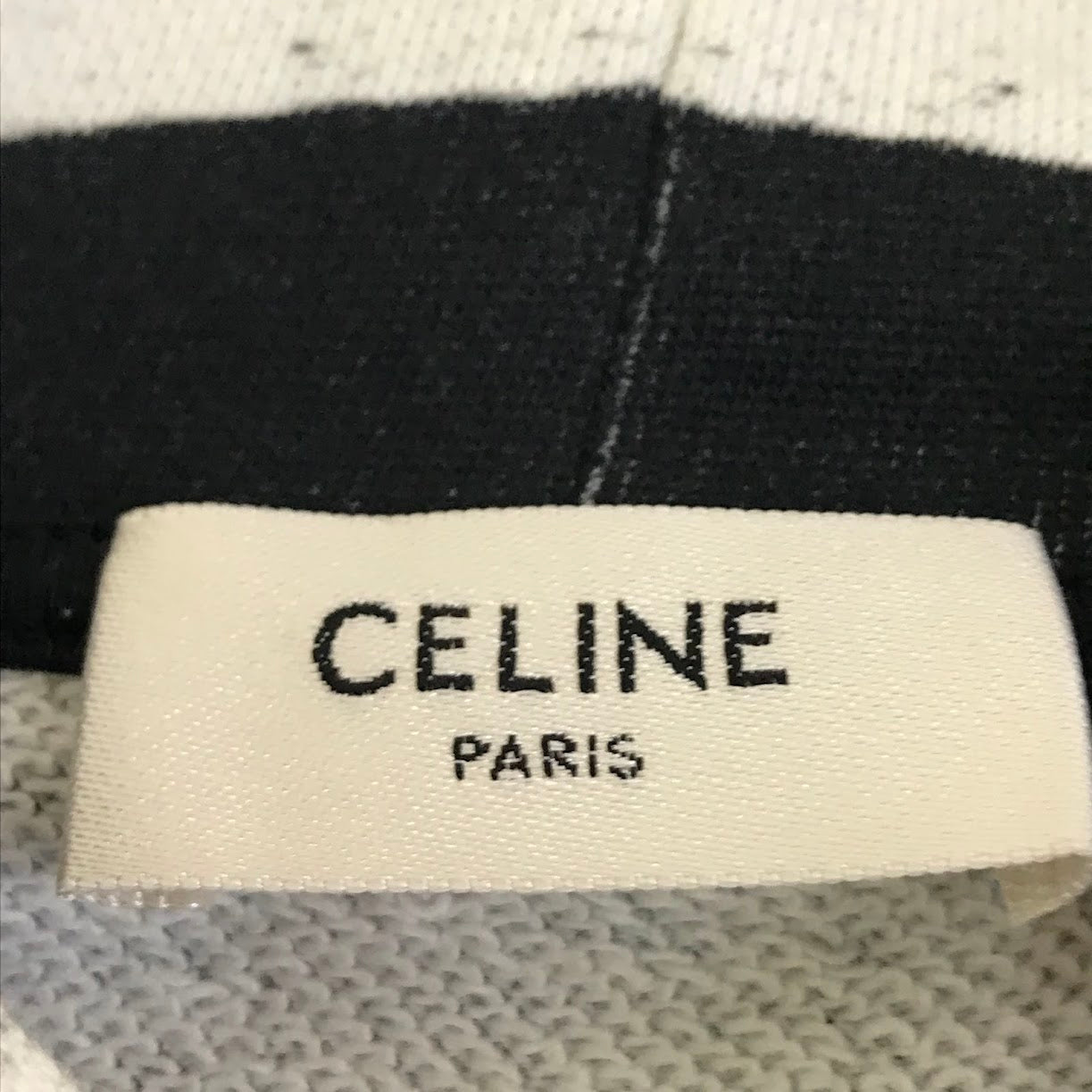 CELINE | セリーヌ Harry J.Wild Artist Print Hoodie プルオーバーパーカー パーカー 2Y619469Q ブラック×ホワイト サイズ：M【倉吉店】