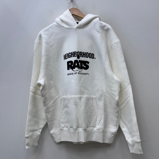 NEIGHBORHOOD | ネイバーフッド 20TH RATS × NH HOODED 25SS パーカー 25SPH-0104 ホワイト サイズ：XXL【加古川店】