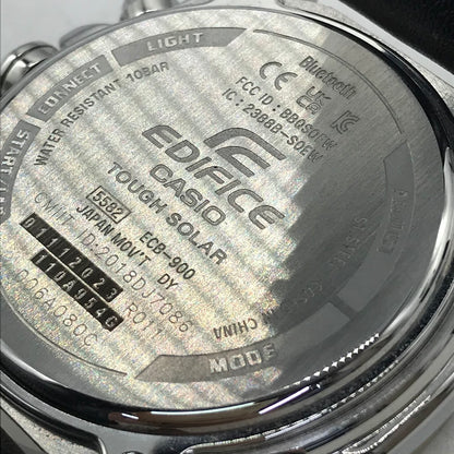 EDIFICE | エディフィス アナデジソーラー 腕時計 ECB-900【倉吉店】
