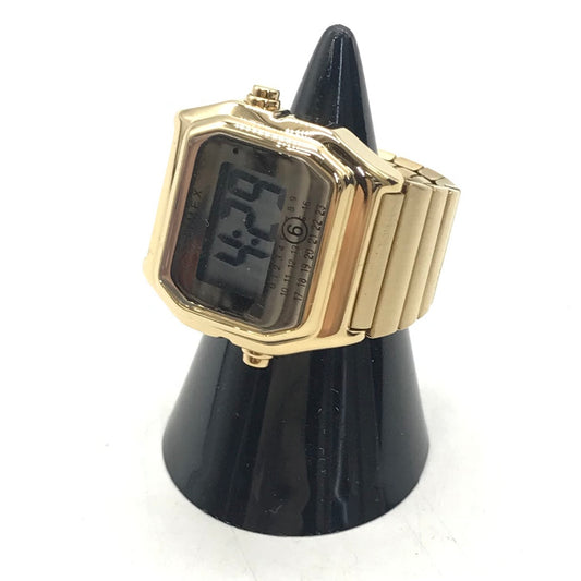 TIMEX | タイメックス × MM6 Maison Margiela(エムエムシックス メゾン マルジェラ) T80 Ring Watch リングウォッチ リング・指輪 TW2Y50100 ゴールド【倉吉店】