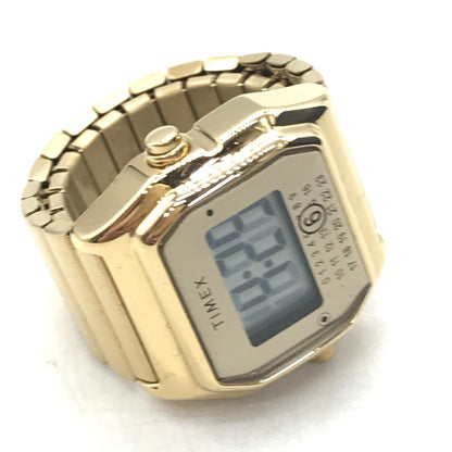 TIMEX | タイメックス × MM6 Maison Margiela(エムエムシックス メゾン マルジェラ) T80 Ring Watch リングウォッチ リング・指輪 TW2Y50100 ゴールド【倉吉店】