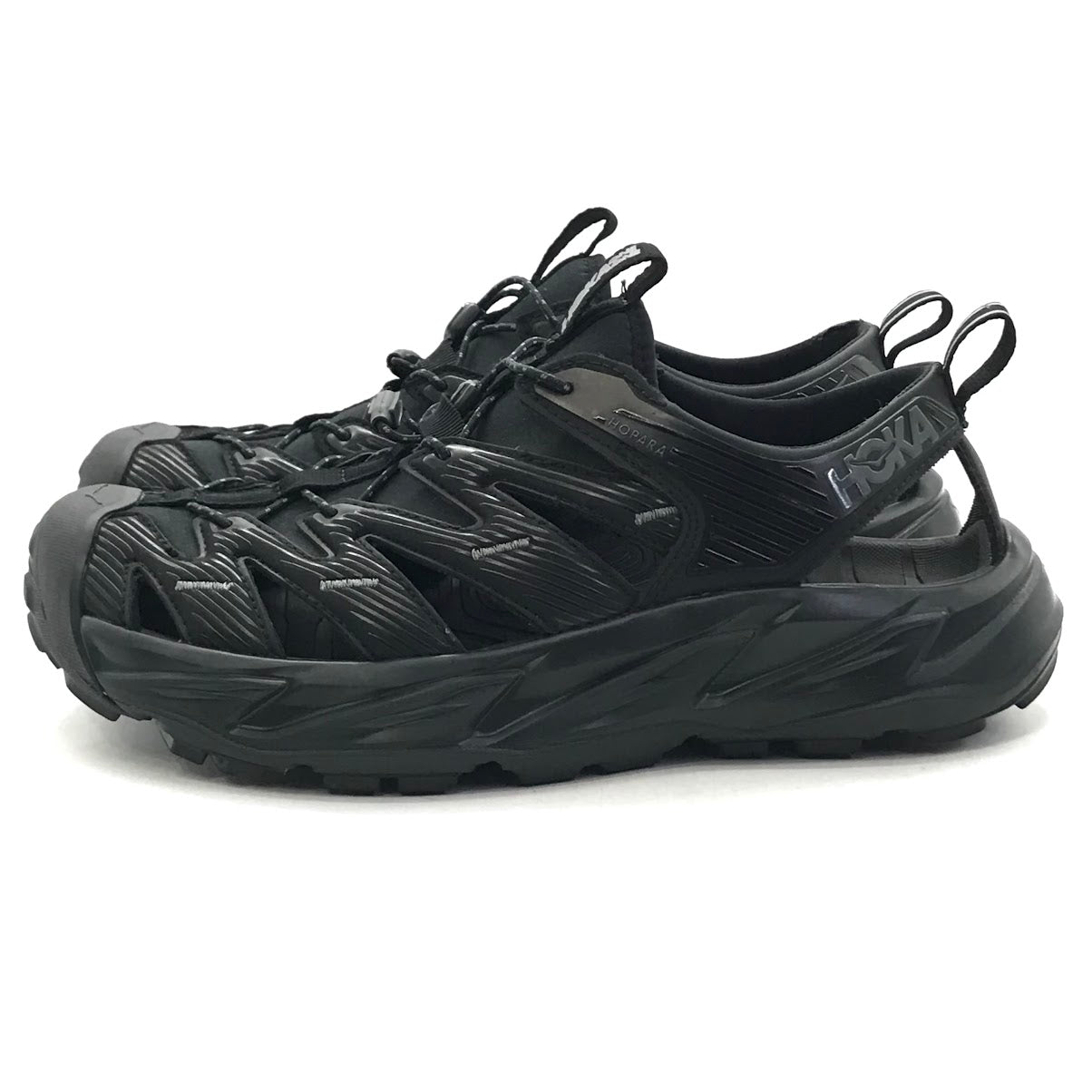 HOKA ONEONE | ホカオネオネ HOPARA ホパラ サンダル 1106534 ブラック 27.5cm【倉吉店】