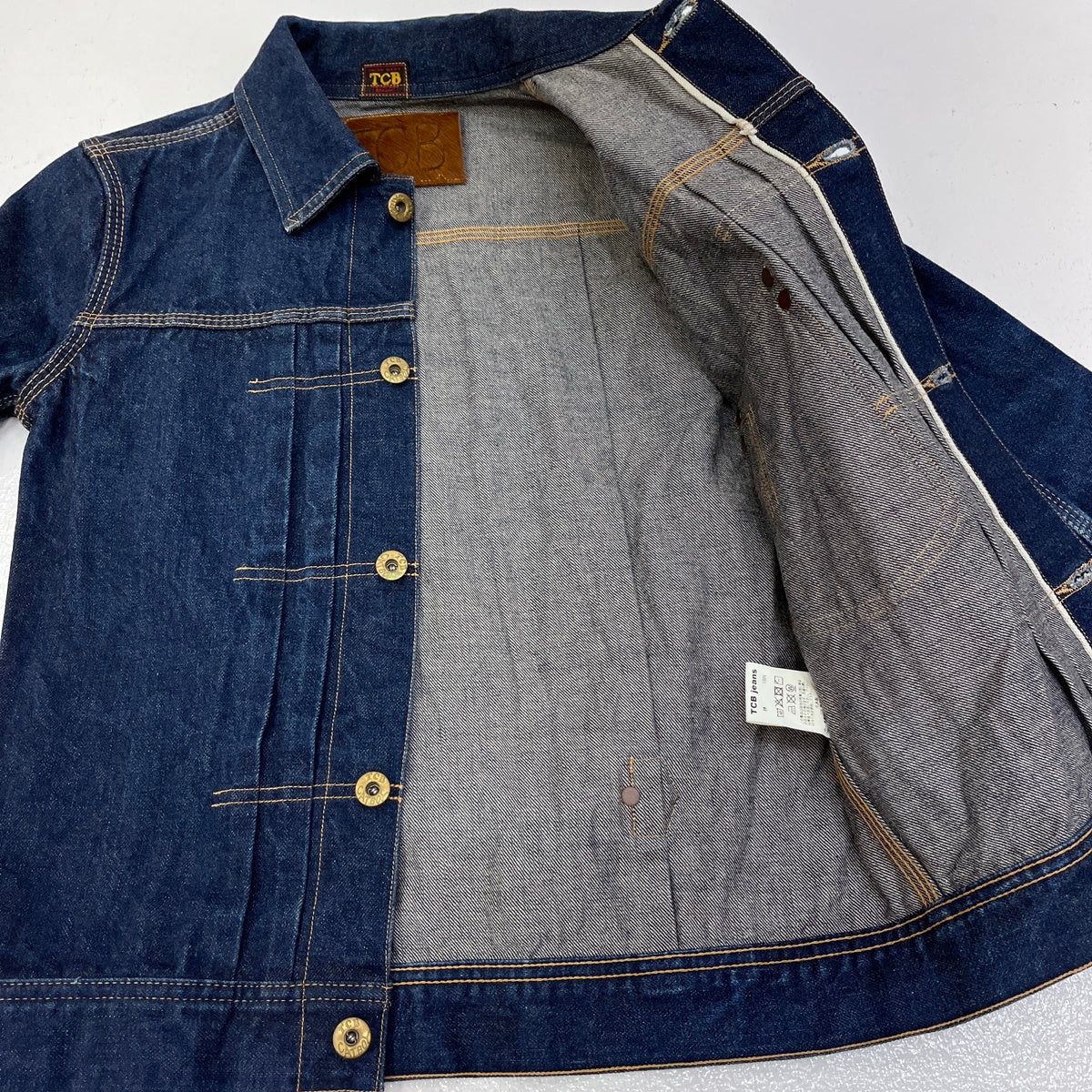 TCB JEANS | ティーシービ cat boy jacket デニム インディゴ サイズ：34【加古川店】