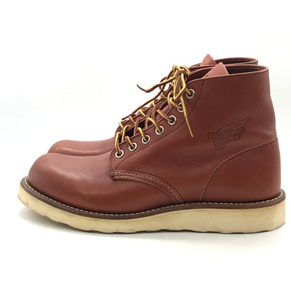 RED WING | レッドウィング IRISH SETTER 6' ROUND-TOE アイリッシュセッター・ラウンドトゥ ブーツ 8166 ブラウン 23.5cm【倉吉店】