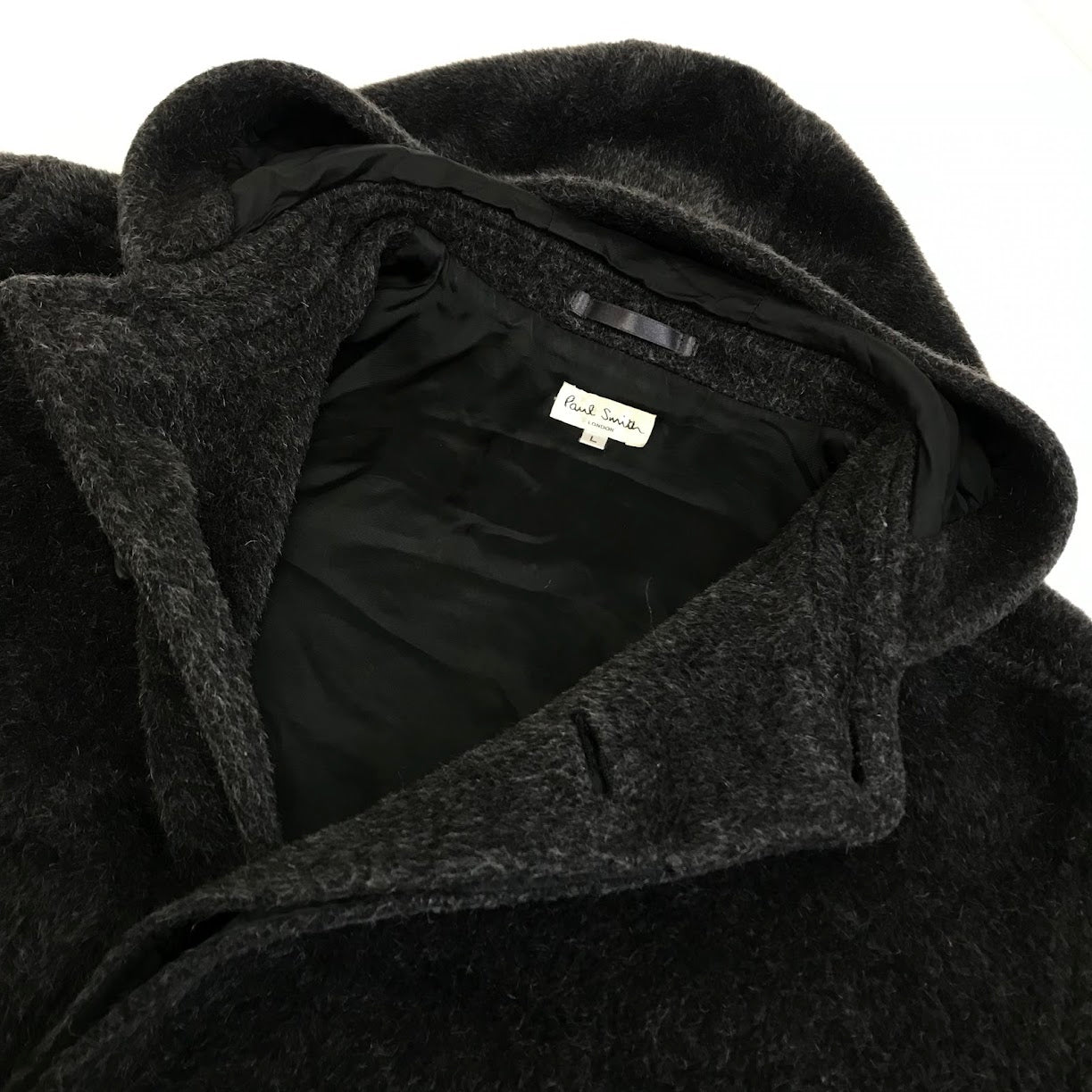 Paul Smith | ポール・スミス フーディ ウールコート その他アウター 375 グレー サイズ：L【倉吉店】