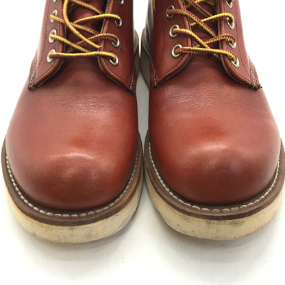 RED WING | レッドウィング IRISH SETTER 6' ROUND-TOE アイリッシュセッター・ラウンドトゥ ブーツ 8166 ブラウン 23.5cm【倉吉店】