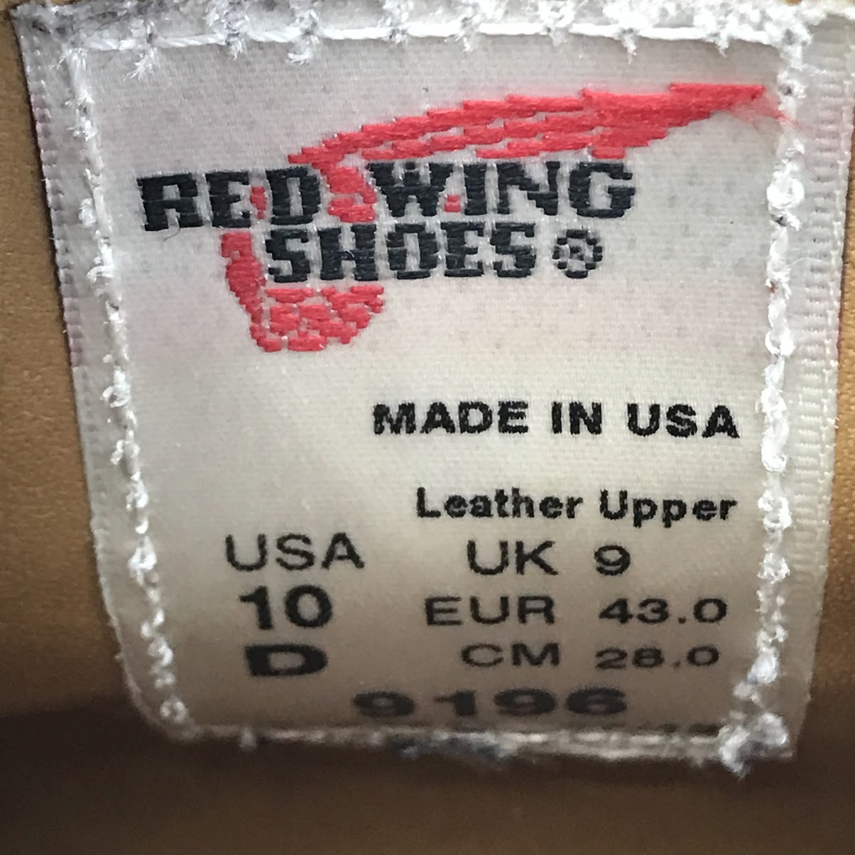 RED WING | レッドウィング POSTMAN CHUKKA ポストマン チャッカ ブーツ 9196 ブラック 28cm【倉吉店】