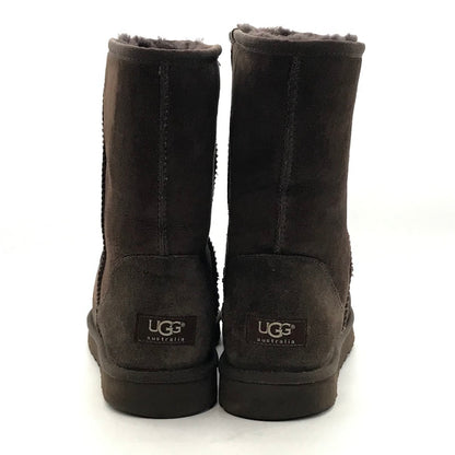 UGG | アグ CLASSIC SHORT クラシックショート ムートンブーツ ブーツ 5800 M ブラウン 28cm【倉吉店】