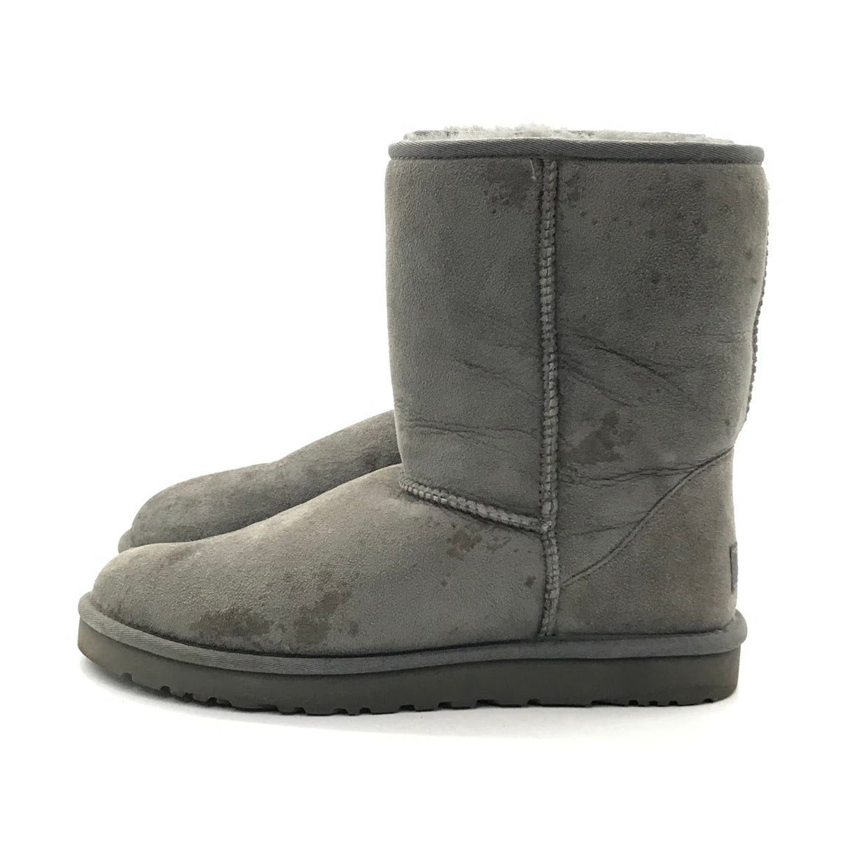 UGG | アグ CLASSIC SHORT クラシックショート ムートンブーツ ブーツ 5800 M グレー 27cm【倉吉店】