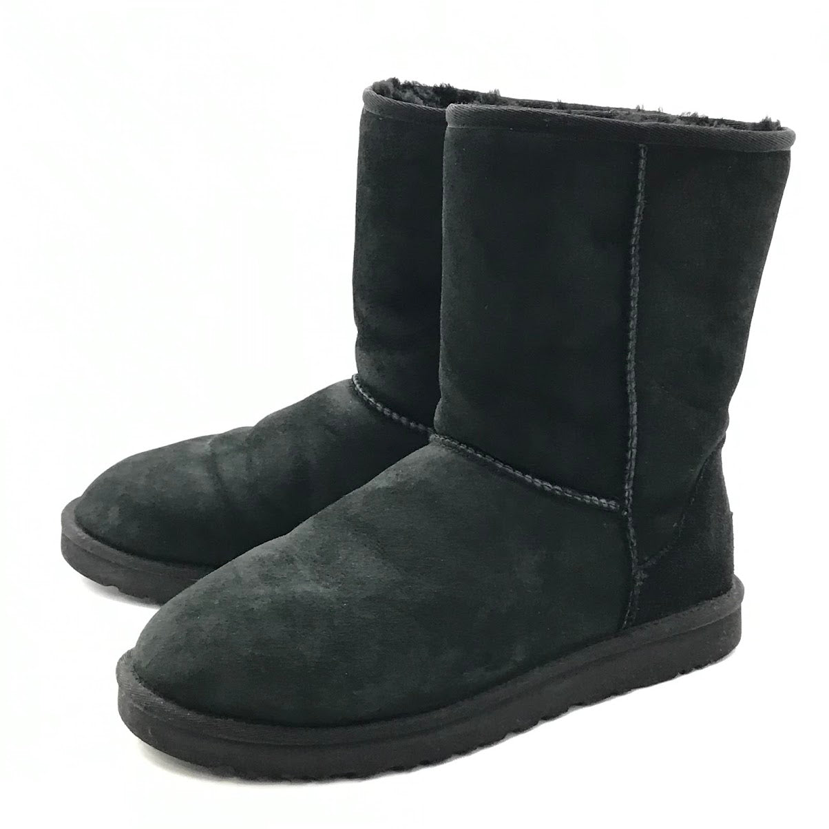UGG | アグ CLASSIC SHORT クラシックショート ムートンブーツ ブーツ 5800 M ブラック 28cm【倉吉店】