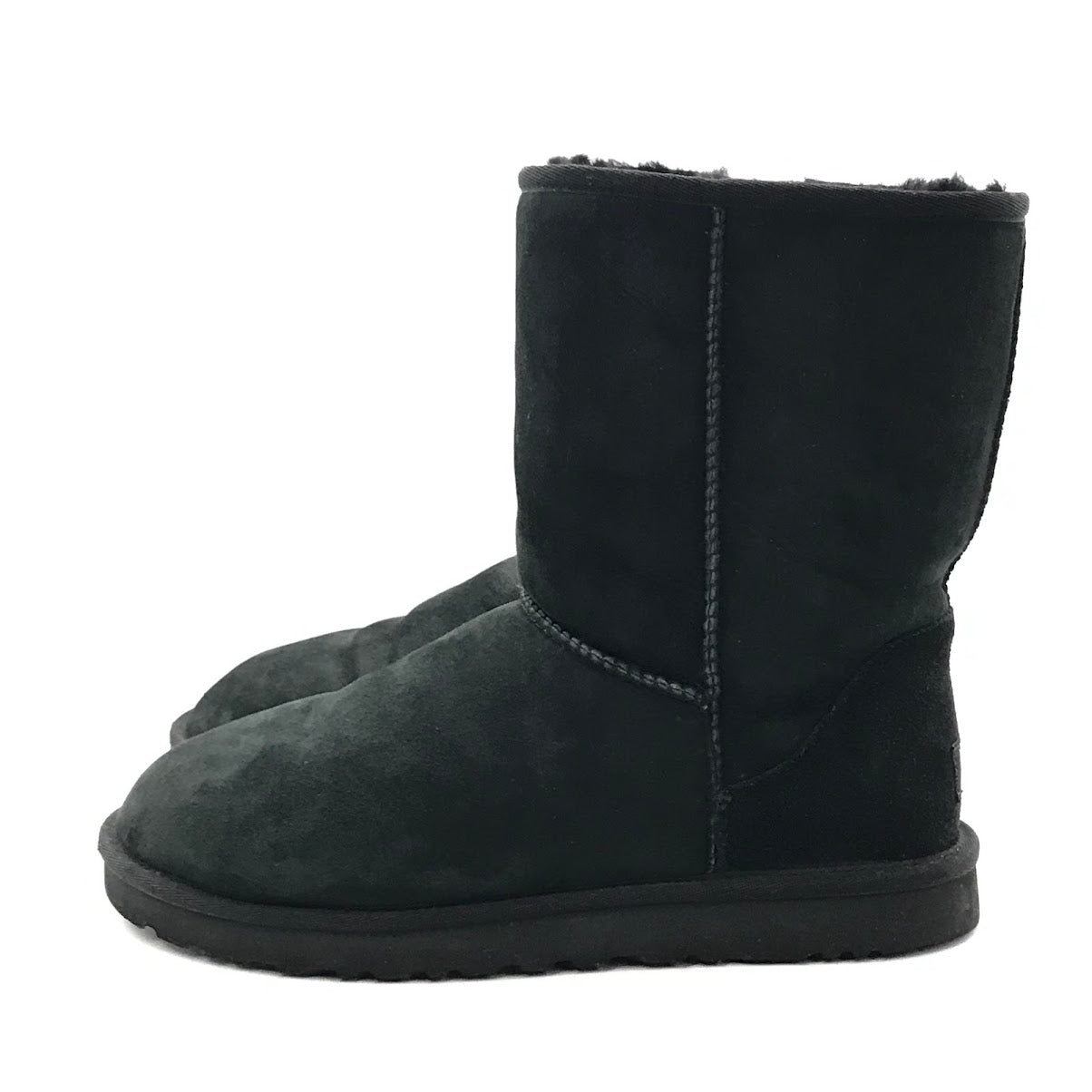 UGG | アグ CLASSIC SHORT クラシックショート ムートンブーツ ブーツ 5800 M ブラック 28cm【倉吉店】