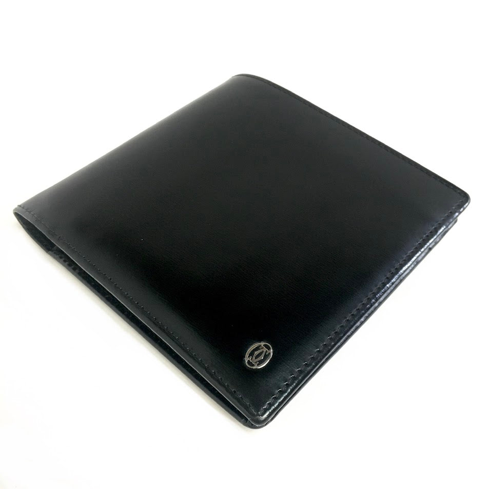 CARTIER | カルティエ パシャ ドゥ カルティエ 二つ折り財布 L3000128 ブラック【倉吉店】