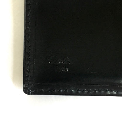 CARTIER | カルティエ パシャ ドゥ カルティエ 二つ折り財布 L3000128 ブラック【倉吉店】
